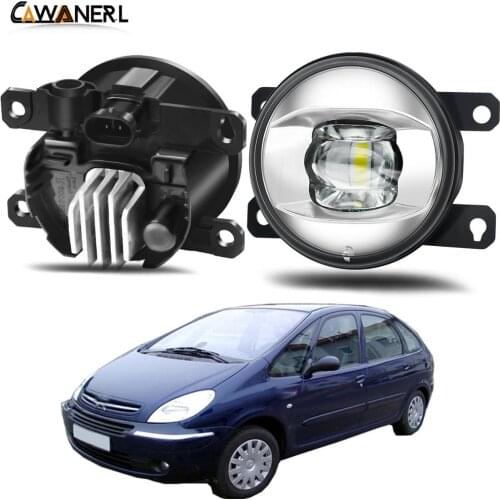 Fog Light Assembly 30W 8000LM Car LED Lens Fog Lamp Daytime Running Light H11 12V For Citroen Xsara Picasso MPV N68 1999-2015