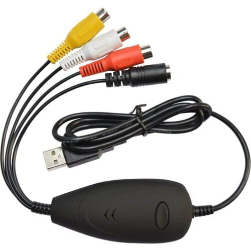 USB2.0 video capture card 1 channel audio and video HD live capture card Support win7,8,10