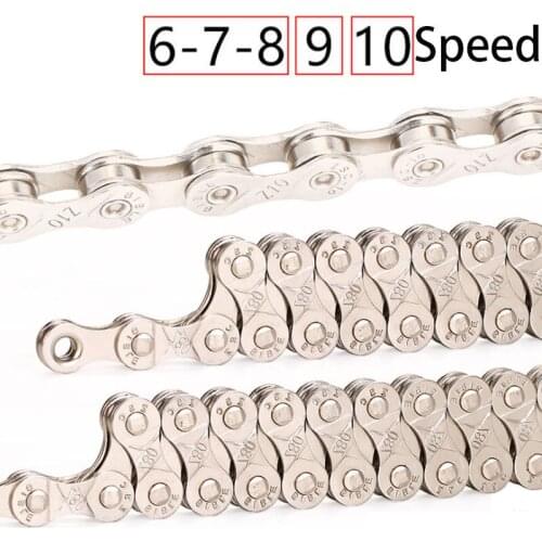 Bicycle Chains 6/8/9/10/11/12 Speed MTB Road Bike Chain 116 Links X8/X9/X10/X11.93 27 30 Speed Mounntain Bike Chains