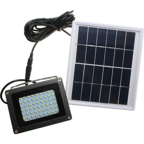 Waterproof IP65 54 LED Solar Light SMD Solar Panel LED Flood Light Floodlight Outdoor Security Garden Lawn Pathway Wall Lamp