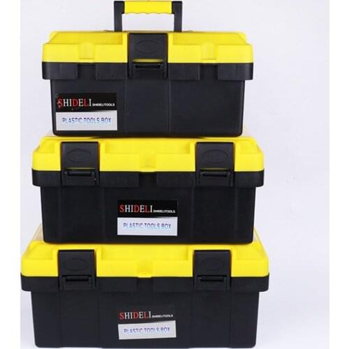1 pcs Tool Bag Household Maintenance Electrician Toolbox Multifunctional ABS Hardware Auto Car Repair Anti-Fall Tool Box