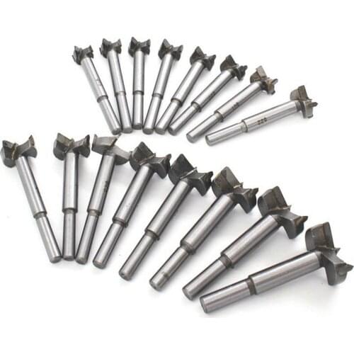 16-piece 15-35mm woodworking hole opener hard alloy woodworking drill bit woodworking flat wing drill