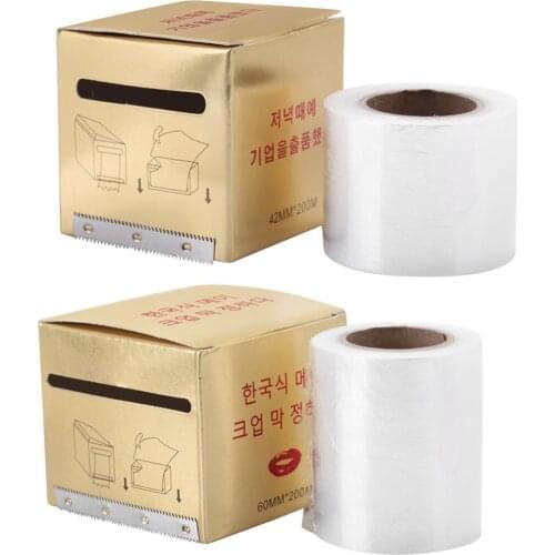 3pcs Tattoo Wrap 200m Semi-permanent Makeup Eyebrow Lip Tattoo Barrier Preservative Film Microblading Pen Portable Tattoo Tools