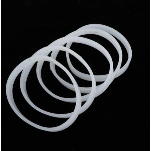 5pcs White Gaskets Rubber Sealing Replacement Fits For Nutri Blenders