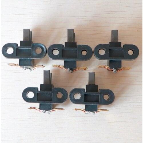 5PCS Carbon brush holder for 2KW 2.5KW 3KW China Gasoline Generator Accessory,168F GX160 generator spare parts