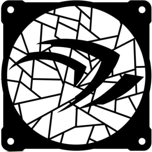 Acrylic Cover 3pcs/lot DIY 12cm*12cm Fan Cover use for 120mm Radiator 120mm Fan Cool Logo for Computer Case Cooling