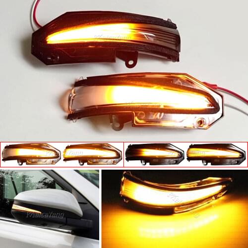 Dynamic LED Mirror Turn Signal Light For Toyota RAV4 Xa40 Highlander XU50 Noah Voxy Esquire 2014 2015 2016 2017 2018