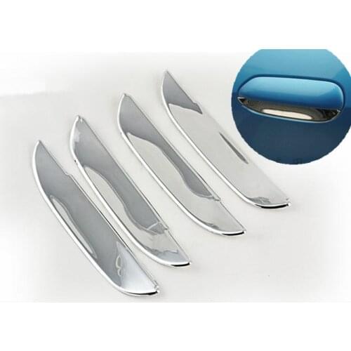 For Honda Fit Jazz MK3 2008 2009 2010 2011 2012 2013 New Chrome Door Handle Bowl Cover Free Drop Shipping