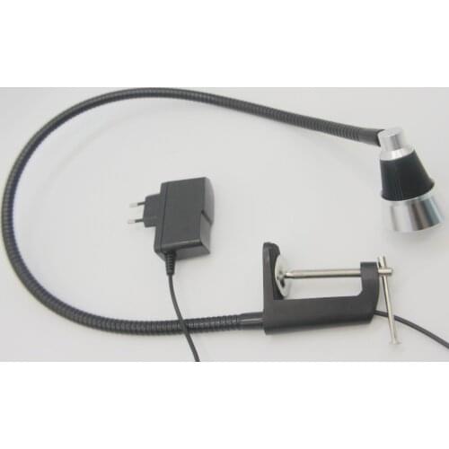 3W Clamp Type CNC Milling Machine Led Hose Work Light With Plug