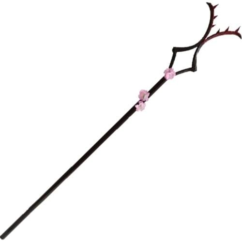 Game Arknights Eyjafjalla Cosplay Props Walking Stick Canes Litte Sheep Staff Weapons for Halloween Christmas Fancy Party Event