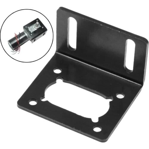JGY-370 worm gear mounting bracket for helical DC motor worm gear operation