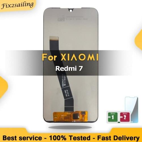 New LCD Screen For Xiaomi Redmi 7 LCD Display Screen Touch Digitizer Assembly AAA Quality Free Shipping Repair Parts