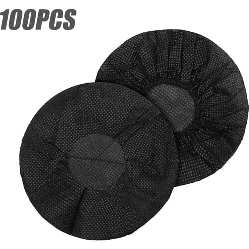 100Pcs Disposable Headphone Ear Covers Non-Woven Earpad Covers Stretchy Earcup Covers Fit For Most On Ear Headphones