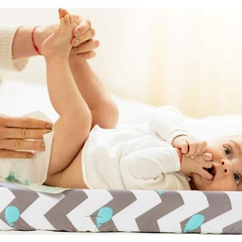 2pcs Baby Changing Pad Cover Stretchy Changing Table Sheet for Baby Boys Girls Diaper Nappies Changing Mats Travel Pad