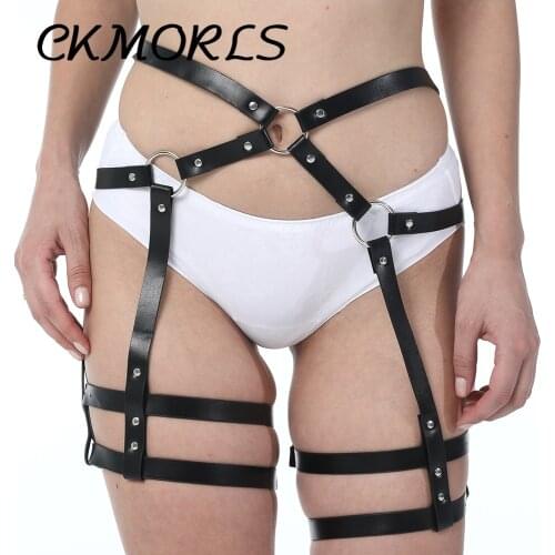 CKMORLS Sexy Lingerie Leg Suspenders Harness Belt Adjustable BDSM Garters Underwear Lingerie Straps Prom Erotico Bondage Belt
