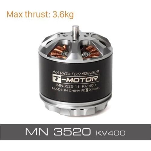 T-motor Outrunner Brushless Motor Special Design MN3520 400KV for Multicopter UAV RC Drones Copter Quadcopter