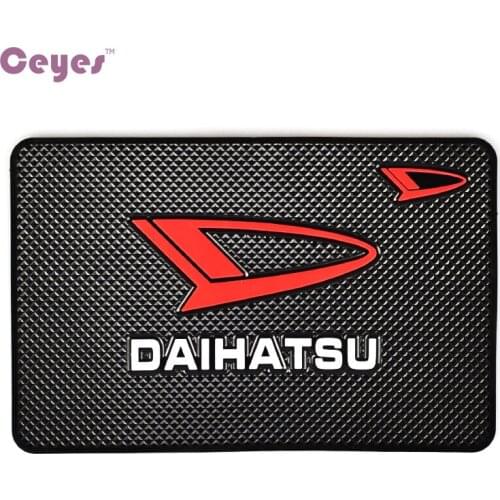 Car Styling Emblems Case For Daihatsu Scion Venza Datsun Sirion Terios Dashboard Sticky Auto Anti Slip Mat Interior Accessories