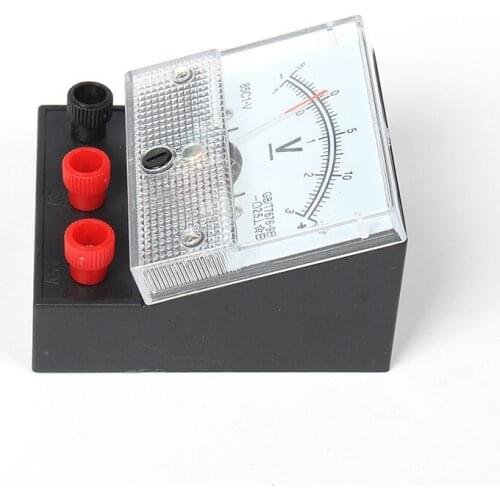 DC volt meter students use small pointer volt meter physics teaching experimental instrument