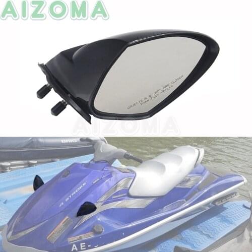 Motorboat Left/Right Side Mirrors Rear View Mirror for Yamaha VX110 WaveRunner VX110 Deluxe Sport Cruiser 2005-2009 2006 2007