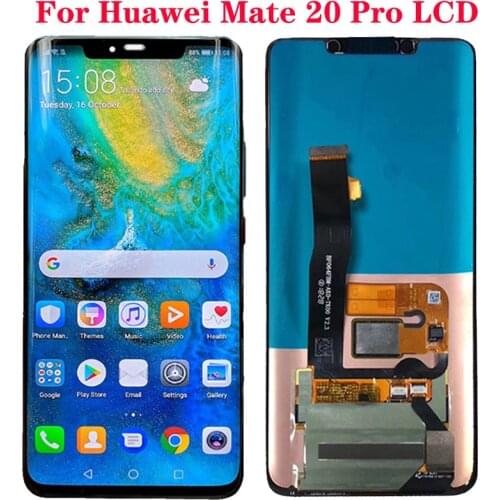 6.39'' LCD Display For Huawei Mate 20 Pro LCD Touch Screen With Frame Digitizer For Huawei Marte 20 LCD Huawei Mate 20 Pro LCD