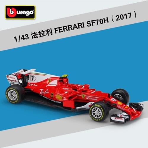 1:43 2020 SF1000 SF90 SF71H SF70H SF16H #5 #7 #16 F1 Racing Formula Car Static Simulation Diecast Alloy Model Car