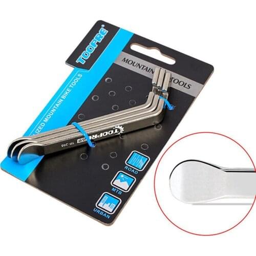 3Pcs Cycling Tire Lever Pry Up Tool Mountain Bicycle Type Metal Pry Bar Stainless Steel Bike Wheel Remover Repair Tools
