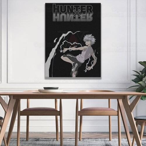 Hunter x Hunter Killua Zoldyck HxH anime Canvas poster Painting wall Art decor Living room Bedroom Study Home Decoration Prints