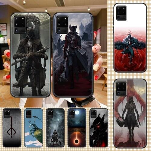 Game Bloodborne Phone case For Samsung Galaxy Note 4 8 9 10 20 S8 S9 S10 S10E S20 Plus UITRA Ultra black luxury cell cover