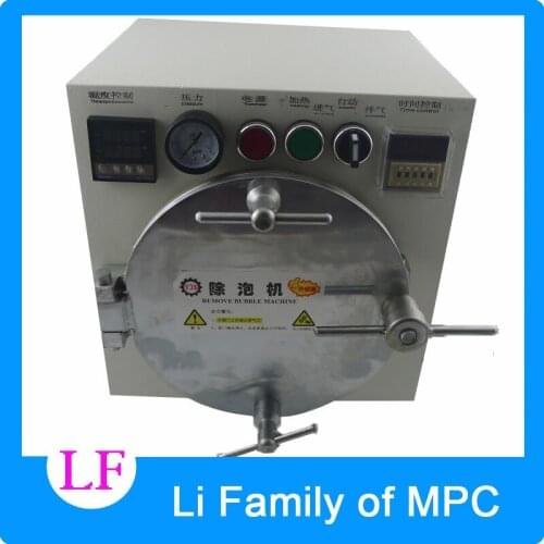 Mini Autoclave Bubble Remover OCA Adhesive Sticker LCD Air Bubble Remove Machine for Glass Refurbishment cell phone