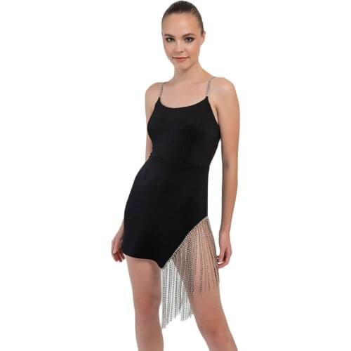 Sexy Solid Strapless Sleeveless Patchwork Bodycon Black Satin Dress New Summer Fashion Elegant Senior Club Party Mini Dress