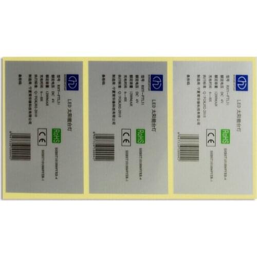 Promotional sticker with competitive price and high quality