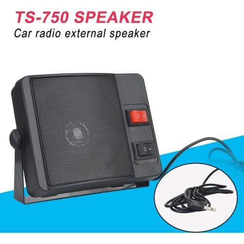 TS-750 External Speaker For Car Walkie Talkie CB Radio TS 750 External Loudspeaker For mobile radio External Speaker Car Radio