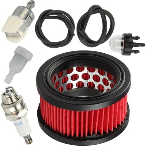 Air Fuel Filter Spark Plug Primer Bulb Fuel Lines Tank Vent Kit For Echo 13030039730 CS-370 CS-400 CS-5000 CS-3500 Chainsaw