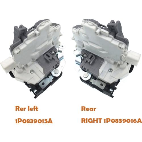 High Quality Rear Left Right 1P0839015A 1P0839016A For SEAT ALTEA XL TOLEDO III Door Lock Catch Mechanism