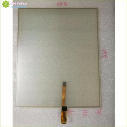 ZhiYuSun 2PCS/Lot 355*288 17inch 4 lins Touch Screen355mm*288mm for Industrial control Touch sensor glass this is compatible