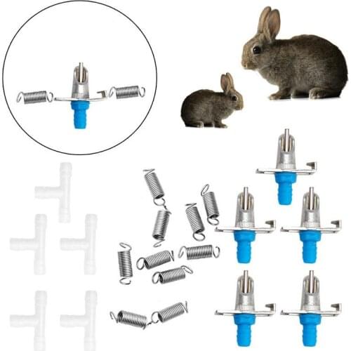 1Pcs High Quality Rabbit Drinker House Rabbit Mouse Nipple Water Drinker Rodent Water Feeder Farm Animal Feeding Tools