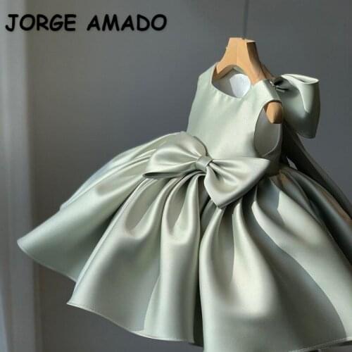 2021 Hot Sale New Summer Kid Girls Party Dress Sleeveless Bow Princess Dress Temperament Style Wedding Perform Birthday E312