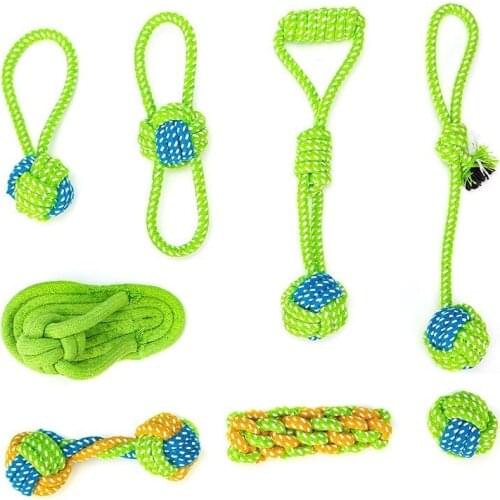 Benepaw Eco-friendly Cotton Dog Rope Toys Durable Small Medium Big Pet Dog Chew Toys Interactive Teeth Cleaning Puppy Play