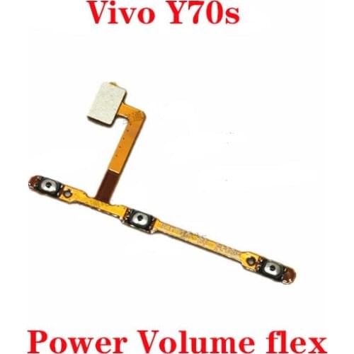For Vivo Y70s button strip Power Volume Up/Down Flex Cable