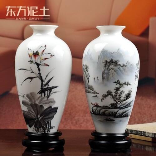Articles hand-painted new classical Chinese style household living room TV cabinet rich ancient frame ornaments