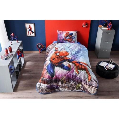 Crown Spiderman Quilt Set