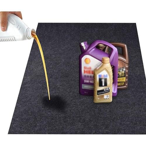 Garage Floor Oil Mat Welding Box Liner Maintenance Mat Absorbent Reusable Washable Waterproof Protect Garage Floor Kitchen Floor