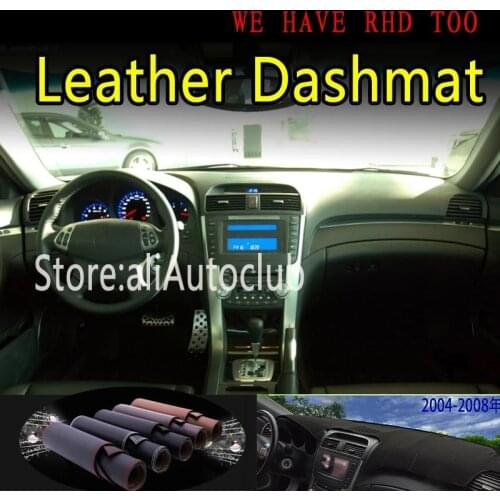 For Acura TL UA6 UA7 G3 2004 2005 2006 2007 2008 Leather Dashmat Dashboard Cover Dash Mat Sunshade Carpet Car Styling Car Auto