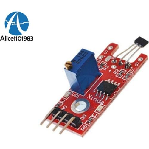 KY-024 Linear Magnetic Hall Switch Sensor Module Speed Counting Sensor Module for Arduino diy Starter Kit