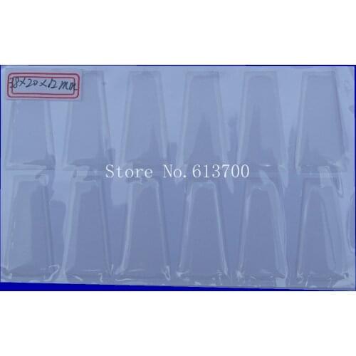 New Arrival 38*20*12mm Trapezoid Shape Clear Epoxy Sticker For DIY Making Resin Epoxy Stickers Domes