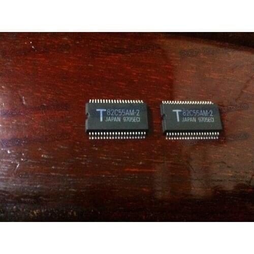 10PCS/LOT New and original TMP82C55AM T82C55AM 82C55AM SSOP40 CMOS PROGRAMMABLE PERIPHERAL INTERFACE