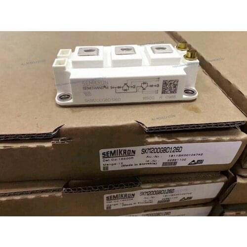 SKM200GBD126D FREE SHIPPING NEW AND ORIGINAL MODULE