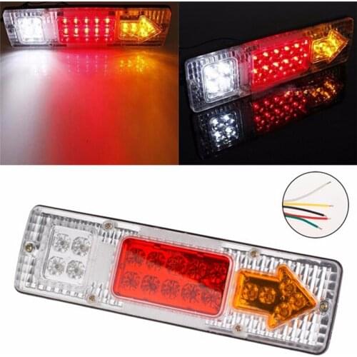 LED Tail Light Car Truck Trailer Stop Rear Reverse Turn Indicator Lamp New Arrival 1x 12V 19