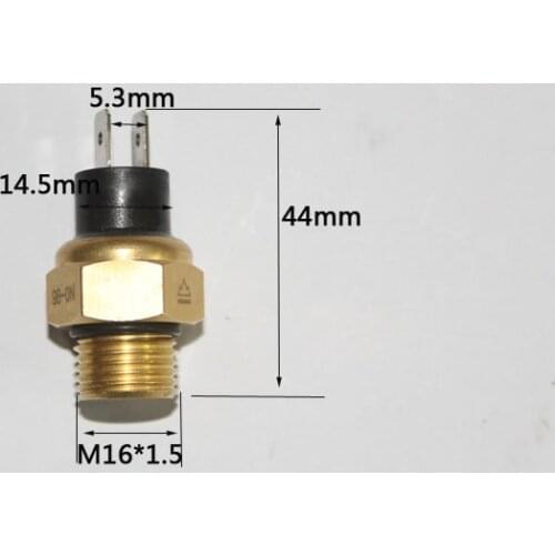 Radiator Water temperature Thermo Fan Switch for Keeway Outlook Logik Soho Caffenero Zion Macis125 150 Stels Outlander150