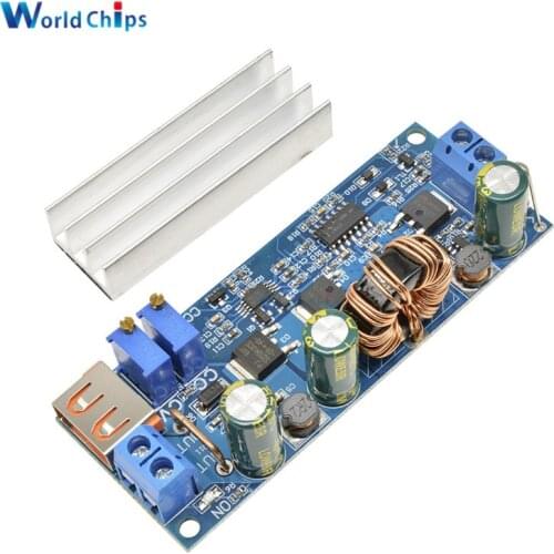 80W USB Step Up Boost Buck Module DC-DC 2-24V to 3-30V Constant Voltage Constant Current Power Supply Module High Power